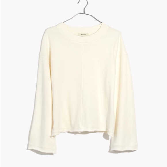 Madewell Balloon-Sleeve Sweatshirt - Picture 1 of 2